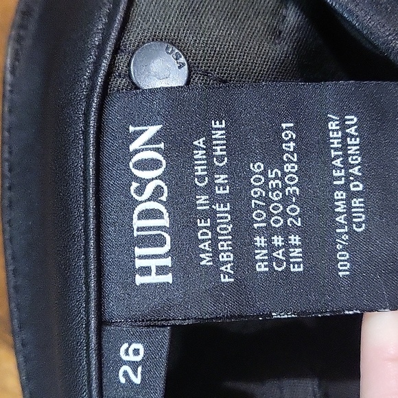 Hudson leather Pants - Picture 6 of 6